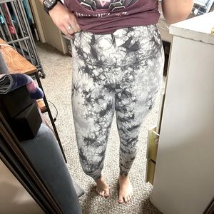 Lululemon Wunder Under Full-Length Marble Leggings